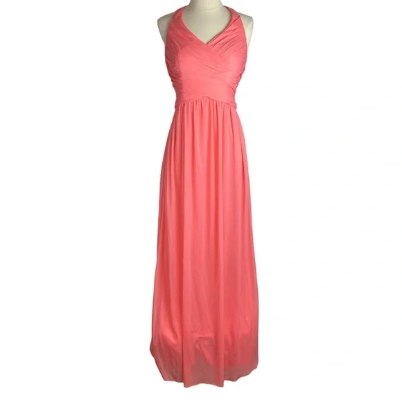 knee length dresses for ladies Ever-Pretty Sweetheart Draped Backless Chiffon Budget Bridesmaid Dress main image 1